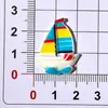 Série Oceano Cartoon Acessórios de Resina de Coral Concha Caranguejo DIY Charms para Buraco de Sapato Acessórios para Cabelo de Copo de Água Materiais Artesanais