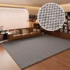 Alfombra de Casa de Alta Gama con Bucle de Piña, Resistente a Manchas y Fácil de Limpiar, Felpudo de Imitación Sisal, Alfombra para Mesa de Café en Sala de Estar, Alfombra para Mesita de Noche en Dormitorio