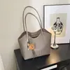 Moda Primavera 2026 Bolso Tote Estampado de Gran Capacidad Versátil para el Trabajo Diario Bolso de Hombro para Debajo del Brazo de Gran Capacidad para Mujeres