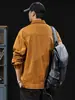 Ropa de Hombre Fengshe / Nueva Chaqueta Retro Americana Primavera y Otoño 2026 Abrigo de Trabajo para Hombre Parte Superior Moderna y Elegante