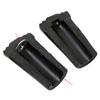 Accesorios para bastones de trekking funda de goma antideslizante punta amortiguadora resistente al desgaste para bastones de trekking cubierta protectora para el pie accesorios cabeza cilíndrica