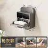 Porta jabón impermeable para baño, montado en la pared con ventosa, con drenaje, almacenamiento de doble compartimento, estante de baño sin taladro