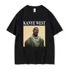 Camiseta Divertida de Meme de Kanye West para Hombre Estilo Hip Hop Rap Vintage