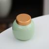 Tetera Pequeña de Cerámica Mini Polvo Fragante Dendrobium officinale Azafrán Goji Baya Olla Sellada Olla de Manzana Puede Hacer logo