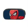 Estuche para Lápices de Estudiante de Poliéster de una Sola Capa, Modelo Nuevo Spider-Man, Transfronterizo, de Gran Capacidad