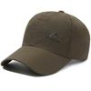 Novo Chapéu Masculino de Verão para Exterior Casual com Proteção Solar Boné de Baseball Respirável Chapéu de Sol para Pesca com Furos Feminino