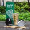 Soporte para Batidor de Té Sakura, Batidor de Matcha, Soporte para Batidor de Té, Set de Matcha, Ceremonia del Té, Ceremonia del Té de la Dinastía Song, Regalo de Navidad Set de 5 Piezas