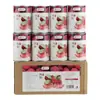 Bayas de cera frescas enlatadas 425 g caja completa de fruta en almíbar enlatada puesto comercial catering sopa de hielo de bayas de cera redonda al por mayor