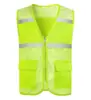 Chaleco Reflectante para Pesca de Redes de Voluntarios Hecho a Medida para Miembros de Fiesta, Chaleco de Malla Reflectante para Actividades, Ropa de Trabajo con Logo Impreso Personalizado