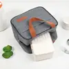 Bolsa de Almuerzo Personalizada Gruesa de Papel de Aluminio Bolsa de Hielo para Conservar Frescura Bolso de Hombro Bolso de Hombro Bolsa Térmica