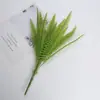 Vasos Mini para Plantas Verdes, Cercas Divisórias, Decorações de Paisagismo, Flores Artificiais, Arranjos de Flores, Samambaias, Folhas de Eucalipto, Grama Plástica