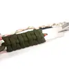 Gadgets para Exteriores Tamaño de Bolsillo Acero Inoxidable Mini Palanca Mango de Paracord Raspador Extractor de Clavos Herramienta EDC