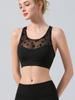 Nuevo Traje de Yoga Deportivo de Malla de Mariposa Sexy y a la Moda para Comercio Exterior Transfronterizo Europeo y Americano con Almohadilla de Pecho Removible