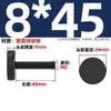 Parafusos Gb835 Cabeça Chata Preta Apertados à Mão, Serrilhados de Ferro Galvanizado com Zinco Preto, Parafusos de Cabeça Grande Apertados à Mão de Zinco Preto M3*M10 mm