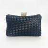 Clutch de Seda Satén Hecho a Mano a Cuadros Tejido de Moda Listo para Usar, Bolso de Fiesta Boda Banquete, Nuevo Bolso de Celebridad