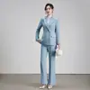 Nuevo Conjunto de Traje Profesional para Mujer Otoño/Invierno 2026, Elegante Corte Entallado para Viajes al Trabajo, Ropa Formal para Gerentes, Uniforme de Trabajo