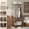 Arara de metal estilo japonês com 60cm de profundidade para instalação, guarda-roupa aberto autoportante, closet, prateleira montada, rack de armazenamento para guarda-roupa