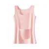 Popular chaleco térmico de doble bolsillo para mujer, con forro polar, tecnología generadora de calor y acolchado extra para abrigar y proteger del frío.