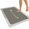 Alfombrilla de baño suave de tierra de diatomeas absorbente, alfombrilla antideslizante de secado rápido para puerta de baño, alfombrilla para pies, alfombrilla de puerta de baño, alfombrilla de puerta para el hogar