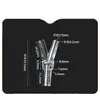 Conector de Manguera Suave de 4 mm Tipo Y de Tres Vías con Púa PP Conector Rápido de Manguera Conector de Tubería de Agua de Plástico Divisor Oxígeno