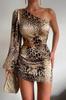 Vestido con hombros al descubierto, tendencia de moda sexy para damas, verano transfronterizo de Amazon Europa y Estados Unidos 2022