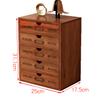 Suporte de computador de madeira organizador de armazenamento de mesa de escritório caixa de madeira zakka gaveta caixa de armazenamento de cosméticos