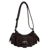 2026 Nuevo Bolso de Hombro de Nicho Tachonado de Moda Europea y Americana Bolso de Hombro Versátil Casual para el Trabajo Bolso Transfronterizo para Mujer