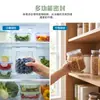 Tarro de almacenamiento de vidrio para cocina del hogar en stock, tarro sellado de alta capacidad de grado alimenticio de borosilicato alto para almacenar granos y nueces