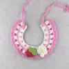Collar Tejido para Gato Mascota Hecho a Mano Bufanda de Cuello para Perro de Lana Accesorios Collar de Cuello Babero Toalla para Saliva Venta al por Mayor