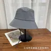 Novo Chapéu de Pescador Primavera e Verão, Chapéu para Caminhada ao Ar Livre para Mulheres, Cor Sólida, Chapéu de Sol Versátil, Chapéu Bucket da Moda para Afinar o Rosto