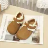Sandalias Birkenstock para Niñas Estilo Retro sin Cierre Otoño 2025 Nuevo Diseño con Adorno de Encaje Cómodas Suela Suave Zapatillas de Dedo Cerrado