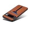 Adecuado para el Popular Google Pixel9/8A Estuche de Teléfono Dv con Textura de Cuero Sintético Retro 7Pro Funda Protectora para Tarjeta SIM Dual 6A