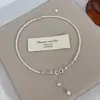 Colar Super Fada Borboleta com Franjas e Pérolas Feminino Luxo Acessível Nicho Alta Qualidade Corrente da Clavícula Novos Acessórios de Moda Populares