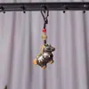 Buena suerte en el Año del Caballo: Colgante para Teléfono Caballo del Zodiaco, Caballo Mecedora, Caballo de la Fortuna, Llavero, Colgante para Bolso, Adorno del Año del Caballo, Diseño Pintado