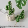 Cactus Simulado, Planta Suculenta Artificial, Columna de Cactus de Espuma, Adornos de Plantas Verdes de Alta Simulación, Flores Artificiales en Maceta