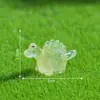 Figuritas de Dinosaurios en Miniatura para Paisaje Micro, Adornos Creativos de Dinosaurios Luminosos para Bricolaje, Decoraciones de Jardín de Musgo, Figuras en Miniatura
