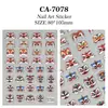 Pegatinas para Uñas Danza del León Estilo Chino Año Nuevo 5D en Relieve Danza del León 3D Pegatinas para Uñas DIY Accesorios Modelo Ca