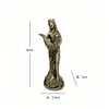 Escultura Estátua Deusa Grega da Riqueza Personalizada Presente de Inauguração Escritório de Caixa Decoração da Sorte Decoração da Sorte