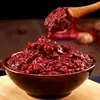 Pasta de Feijão Pidu Autêntica Pasta de Feijão com Óleo Vermelho Barril de 2,5kg Cozinha Sichuan Catering Condimento Condimento Doméstico Atacado