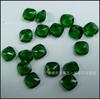 Fabricante de Gemas Artificiales Vidrio de Cristal Cuadrado Princesa Cuadrado de Color Piedra Suelta