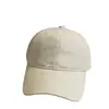 Gorra de béisbol de lino color liso estilo coreano con visera suave para hombres y mujeres, simple, a la moda, versátil, transpirable, casual, gorra de pico nueva y moderna