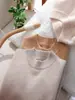 Suéter de Lana Pura para Niños A-Tip Otoño e Invierno para Niños y Niñas, Suéter de Lana de Punto Básico con Cuello Redondo para Niños Mayores