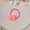 Accesorios para el cabello transfronterizos europeos y americanos para niños, ligas para el cabello de flor de acrílico frescas y simples, accesorios para el cabello para niñas y niñas pequeñas