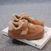 Zapatos Deportivos para Bebé Zapatos Infantiles Estilo Alemán Zapatos para Niños Pequeños Zapatos de Algodón con Felpa Zapatos para Niños y Niñas Zapatos Casuales de Otoño e Invierno
