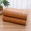 Almohada Fresca de Verano Hueca Tejida de Bambú Almohada Fresca para Adultos Cuentas de Mahjong Protección del Cuello Estudiante Refrescante de Verano Almohada de Esterilla Fresca para una Persona