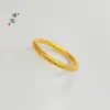 Tienda de Oro Puzuo Mismo Estilo Shajin Baifu Su Anillo Anillo para Hombres y Mujeres Vintage Guofeng Imitación Tres Oro Compromiso Palabra Fu Anillo