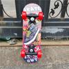 Suministro Directo de Fábrica 1705 Arce Doble Patada Patineta de Cuatro Ruedas para Niños Venta al por Mayor Pegatina 43cm Tabla de Vitalidad Antideslizante para Niños Pequeños