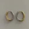 Lele Jewelry Venta Caliente Transfronteriza Moda Nicho Estilo Ins Pendientes en Forma de U DIY Acero de Titanio de Lujo Ligero Pendientes para Mujer Joyería