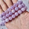 Suministro Directo de Fábrica 4-10mm Piedra Natural Amatista Cuentas Sueltas Cuentas Redondas de Mano DIY Material Hecho a Mano para Pulsera Collar