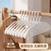 Percha de Plástico Antideslizante para Uso Doméstico, Hombro Ancho, Sin Marcas en los Hombros, Sin Costuras, Percha Gruesa para Ropa, Dormitorio de Estudiantes, Balcón, Tendedero Grueso